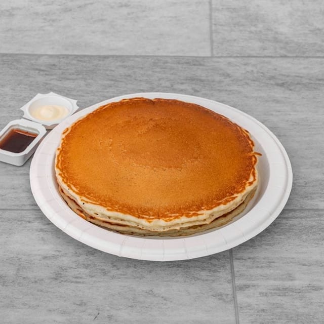 Three Pancakes & Three Eggs.